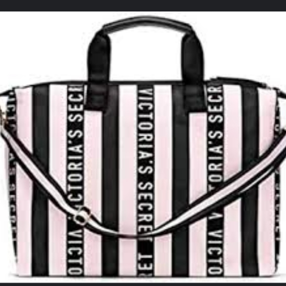 Victoria's Secret Handbags - Victoria's Secret Striped Bag